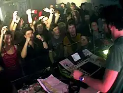 Zombie Nation in Vilnius, Lithuania, February 2008