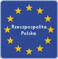 EU Country border (not a formal road sign)