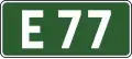 E-16 "international route number" (formerly used )