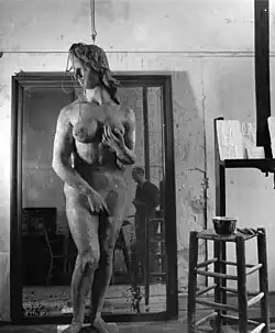 Emmanuel Auricoste in his studio.