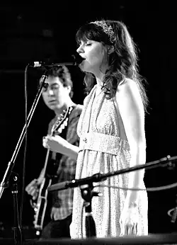 She & Him at The Mercy Lounge in Nashville, 31 July 2008