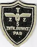 School badge of ZSZ PKP in Gliwice