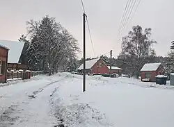 Zuggelrade turning circle in winter