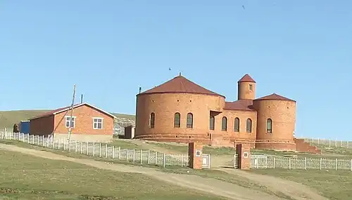 Protestant church in Zuunmod, Töv Province