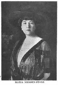 von Niessen-Stone, from a 1919 publication