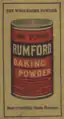 The Rumford Cook Book, 1910, back cover