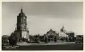 The belfry and cathedral in the 1920s