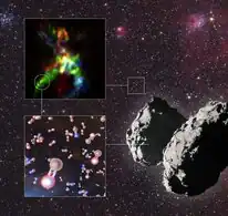 Phosphorus-bearing molecules found in a star-forming region and comet 67P[104]