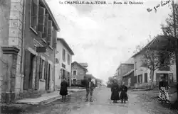 The route de Dolomieu in 1912