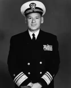 Service photo of United States Navy Rear Admiral Arthur R. Gralla