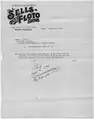 Invoice for fees incured by the Sells-Floto Circus for animal housing