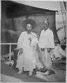 A "Corean" [sic] official bearing the first despatches on board the Colorado, 06/1871