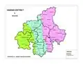 Hobli Map with Regions shading
