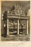 Tomb of Margaret Countess of Bath (Le Keux)