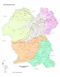 Sakleshpur Taluk - Hobli and Village Map