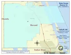 Map of the district