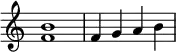 
{
\override Score.TimeSignature
#'stencil = ##f
    \relative c' {
        \time 4/4
        \set Score.tempoHideNote = ##t \tempo 1 = 20
        <f b>1 |
        f4 g a b
    }
}
