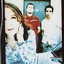 From left to right: Maryke Stapleton, Matt Handley and Serge Luca in 1996