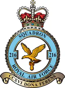 216 Squadron badge