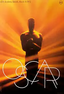 Official poster promoting the 65th Academy Awards in 1993.