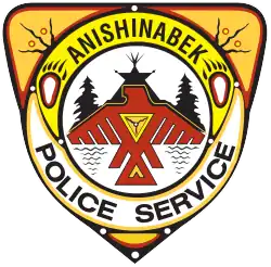 Uniform Shoulder Patch of Anishinabek Police Service