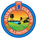 Official seal of Adams County, Illinois