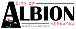 Official logo of Albion, Nebraska