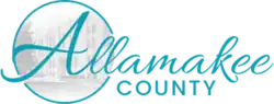 Official logo of Allamakee County, Iowa