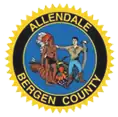 Official seal of Allendale, New Jersey
