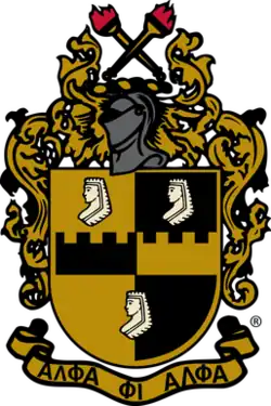 The coat of arms of Alpha Phi Alpha