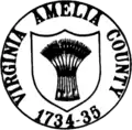 Official seal of Amelia County, Virginia