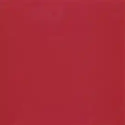 The cover art features a plain, monochromatic, metallic red background.
