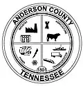 Official seal of Anderson County, Tennessee