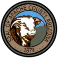 Official seal of Apache County, Arizona