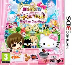 Hello Kitty Apron of Magic 3DS box art
