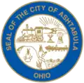 Official seal of Ashtabula, Ohio