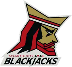 Atlantic City Blackjacks logo