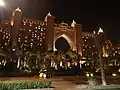 Atlantis The Palm at night