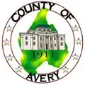 Official seal of Avery County, North Carolina