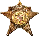Badge of a PGSO deputy