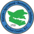 Official seal of Beaufort County, North Carolina