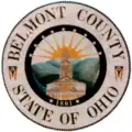 Official seal of Belmont County, Ohio