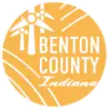 Official logo of Benton County, Indiana
