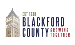 Official logo of Blackford County, Indiana