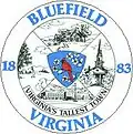 Official seal of Bluefield, Virginia