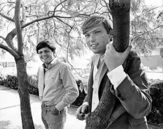 Johnston (left) and Melcher, c. 1965