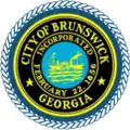 Official seal of Brunswick, Georgia