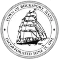 Official seal of Bucksport, Maine