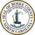 Official seal of Burke County, North Carolina