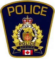 Fmr. Canadian Pacific Railway Police (Canadian Shoulder Flash)